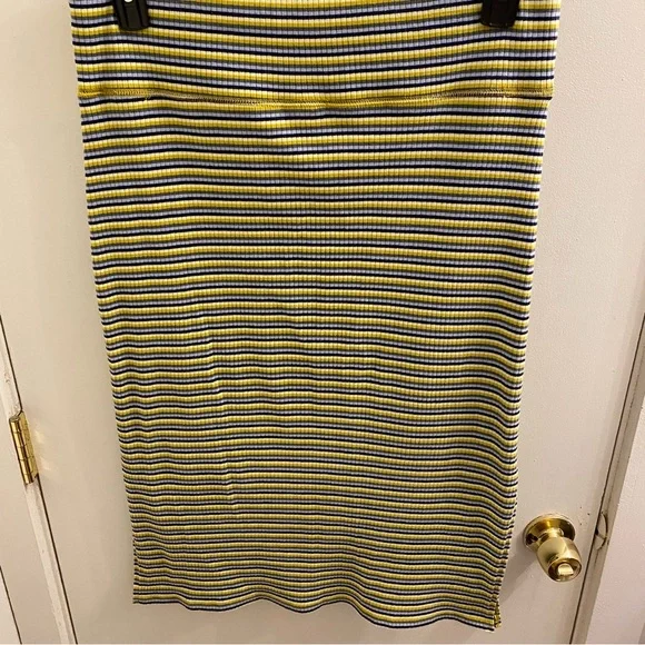 Aerie Striped Midi Skirt Size XL - Picture 5 of 5